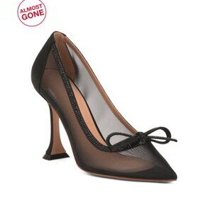 BRITT NETTA Black Made In Italy Cinderella Pumps